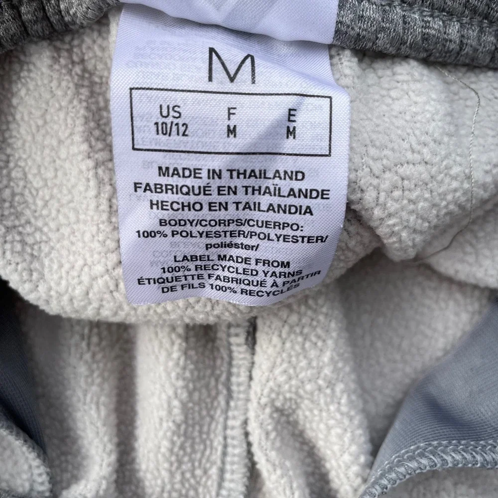 Adidas Track Pants Kids Size M 10/12 Grey‎ Good Heathered 3-Stripe Sweatpants